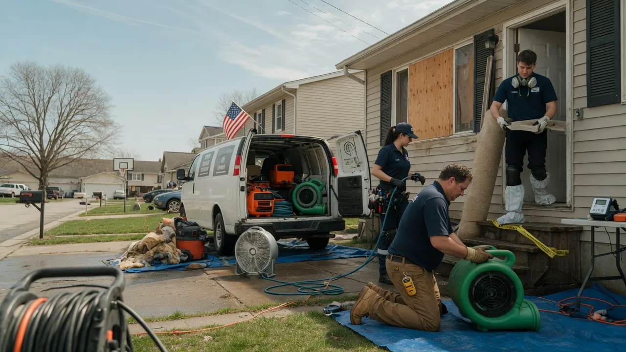 Water Damage Restoration in Hannah, ND near me